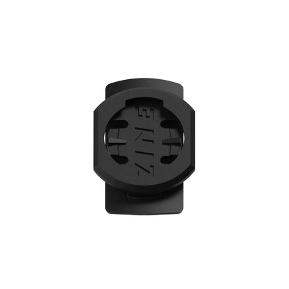 ZINE Core Mount Flex with adaptive base for top tube mounting, universal adhesive GPS mount in stealth black.